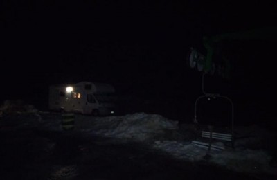 Area di sosta a Roccaraso