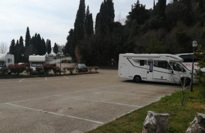 Area di sosta a Montecatini Val di Cecina