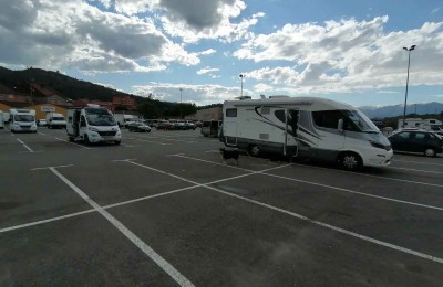 Parking autocaravanas de El Llerau