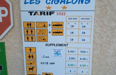 Camping Les Cigalons