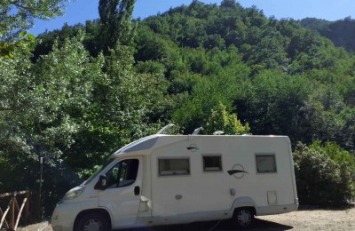 Area camper Diga di Ridracoli