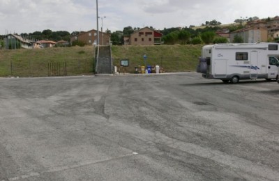 Area di sosta a San Severino Marche