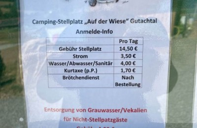 Wohnmobilstellplatz Landgasthof Engel