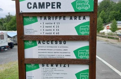 Area camper Entracque
