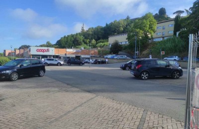 Parcheggio supermercato