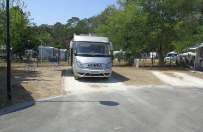 Aire de Camping Car du Lac de Cazaux