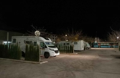 Aparcamiento de Autocaravanas