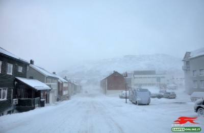 Area di sosta a Honningsvag