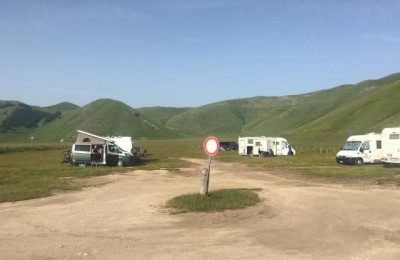 Area sosta camper Pian Grande