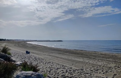 Aire de camping car - Plage Ouest