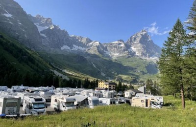 Parcheggio camper Breuil-Cervinia