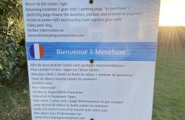 Aire de camping-car de Meneham