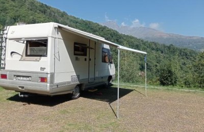 Area sosta camper 