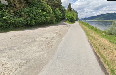 Parcheggio lago di Zilina