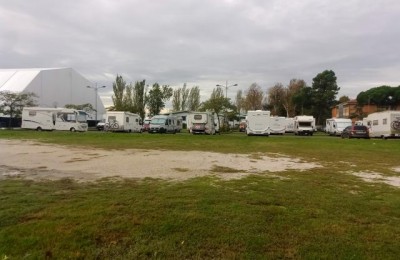 Parccheggio camper Comacchio