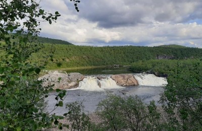 Area di sosta a Pikefossen
