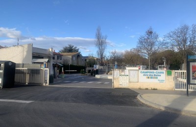 Aire de camping-cars des Bains