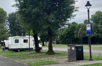 Parking camper  