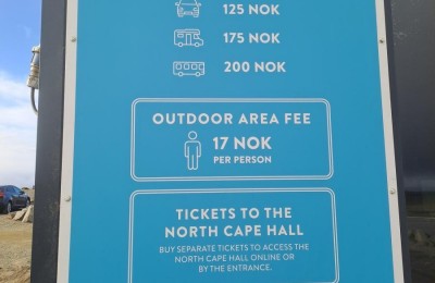 Parkeringsplass Capo Nord