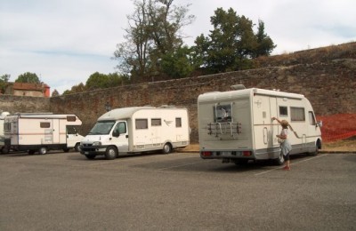 Area di sosta a Sansepolcro