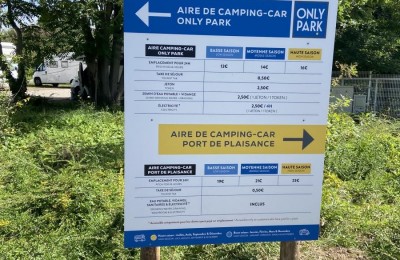 Parking pour campings-cars du Port de Plaisance