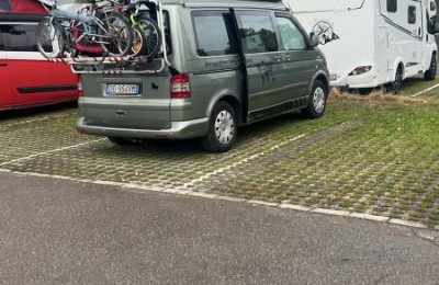 Wohnmobil Stellplatz am Donau
