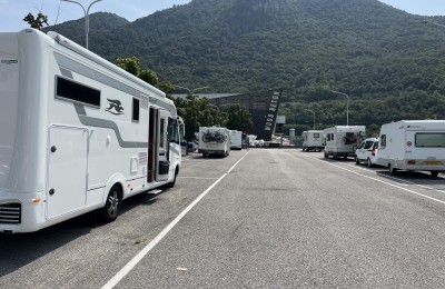 Parcheggio extralarge Camper