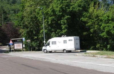 Area di sosta a Lizzano in Belvedere