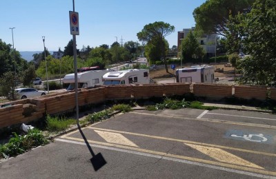 Parcheggio camper Via Carlo Levi