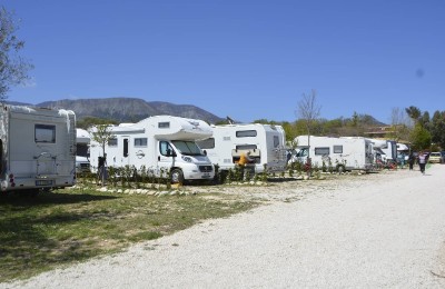 Area camper Fattoria Riccitelli Enzo