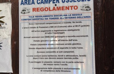 Area sosta