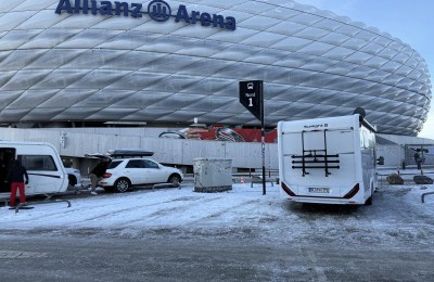 Wohnmobilstellplatz Allianz Arena