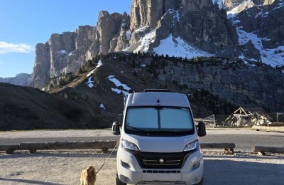 Parcheggio Passo Gardena