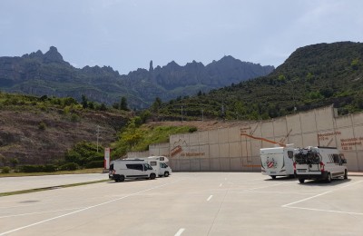Aparcament Autocars del Cremallera de Montserrat