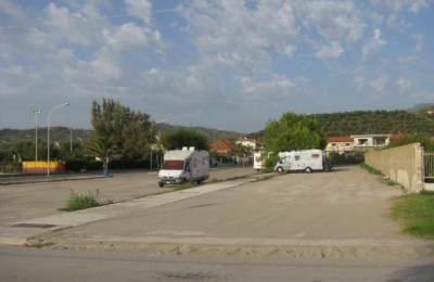 Area di sosta a Ascea Marina