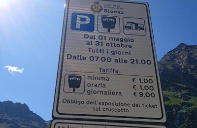 Parkplatz Lago di Place Moulin  