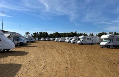 Area Camper & Caravan Parking Vada 1963