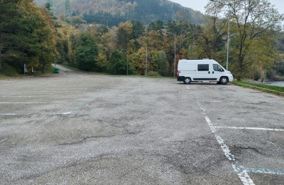 Parcheggio Lago di Suviana