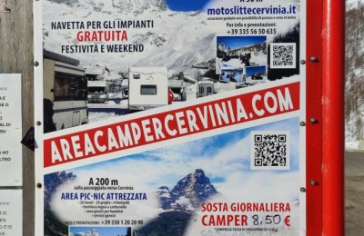Parcheggio camper Breuil-Cervinia