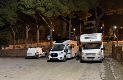 Area sosta camper Gradara