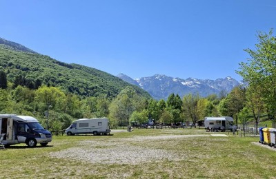 Area sosta camper Andreis