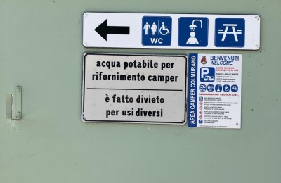 Area di sosta a Colmurano