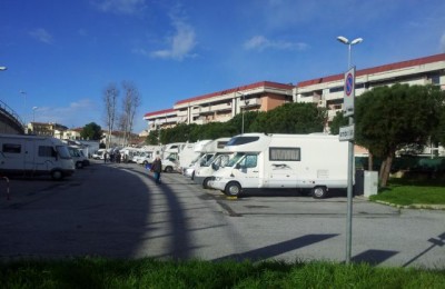 Area di sosta a Viareggio