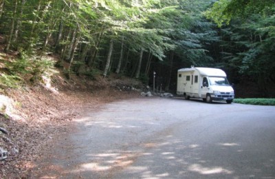Area di sosta a San Severino Lucano