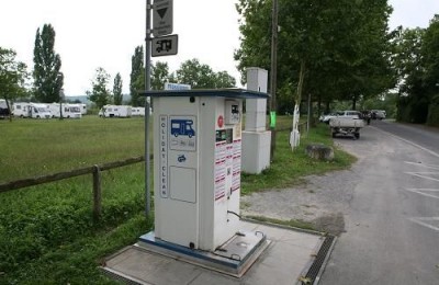 Reisemobilplatz an der mainlande