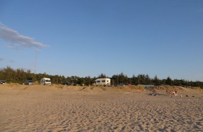 Parcheggio della spiaggia di Tisvildeleje
