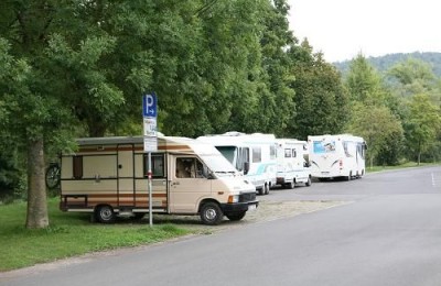 Stellplatz an der frankischen saale