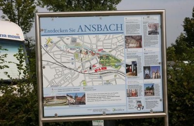 Area di sosta a Ansbach