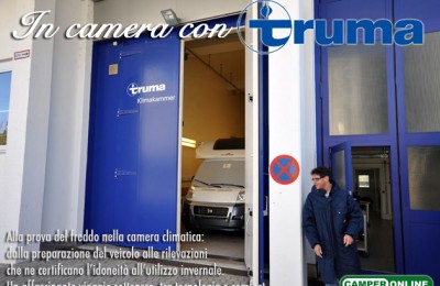 In camera climatica con Truma
