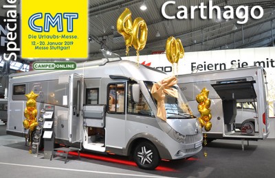 The new motorhomes and caravans from CMT Stuttgart 2019